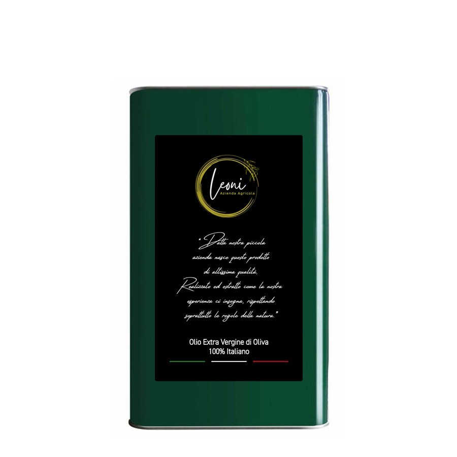 Olio extra vergine di oliva "Il Novello" Latta da 3 litri