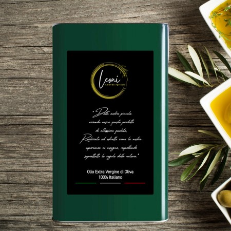 Olio extra vergine di oliva "Il Novello" Latta da 5 litri